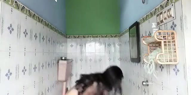 Beautiful Bengali Boudi Bathing