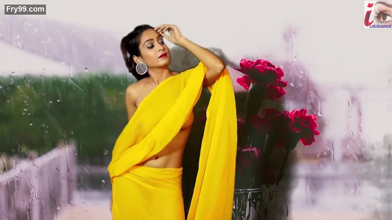 Sexy Yellow Saree Fashion