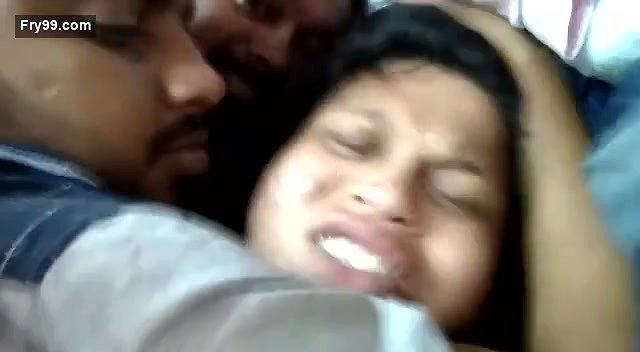 Bhabhi hard Threesome fucking