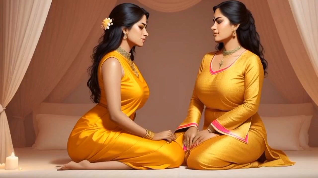 Beautiful Bhabhi Got Doggie Cream pie in Indian Saree