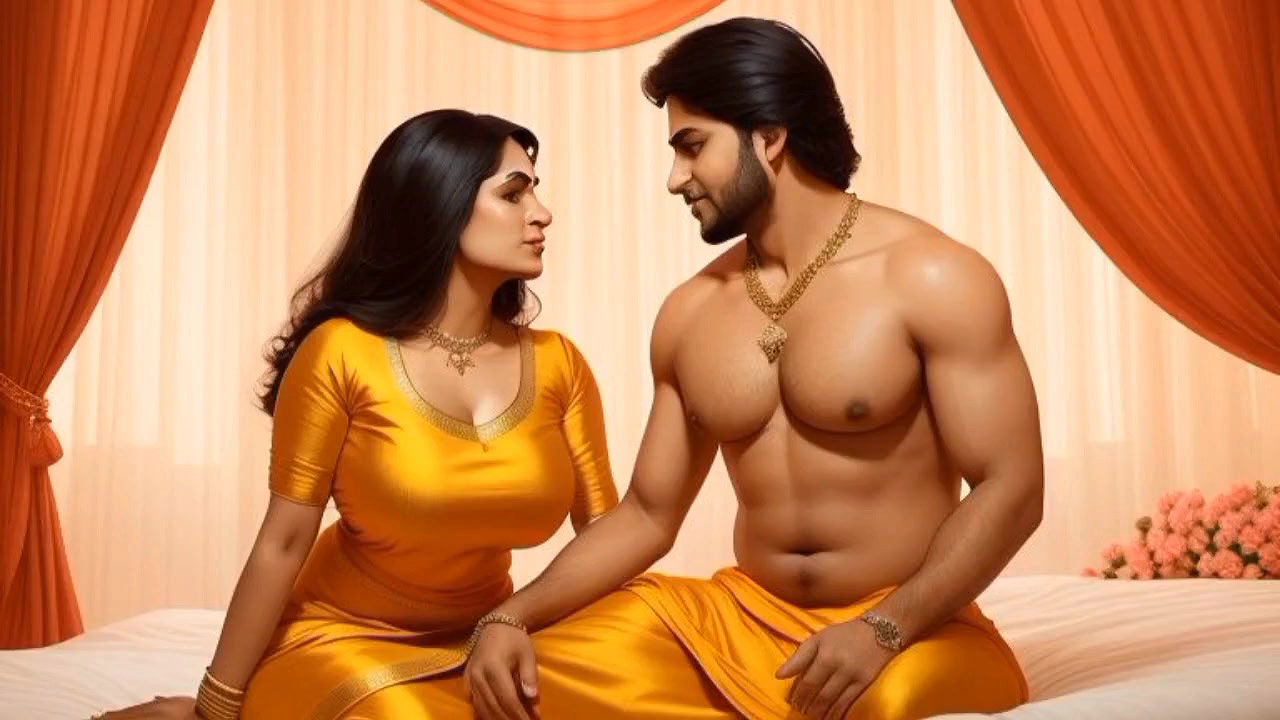 Beautiful Bhabhi Got Doggie Cream pie in Indian Saree