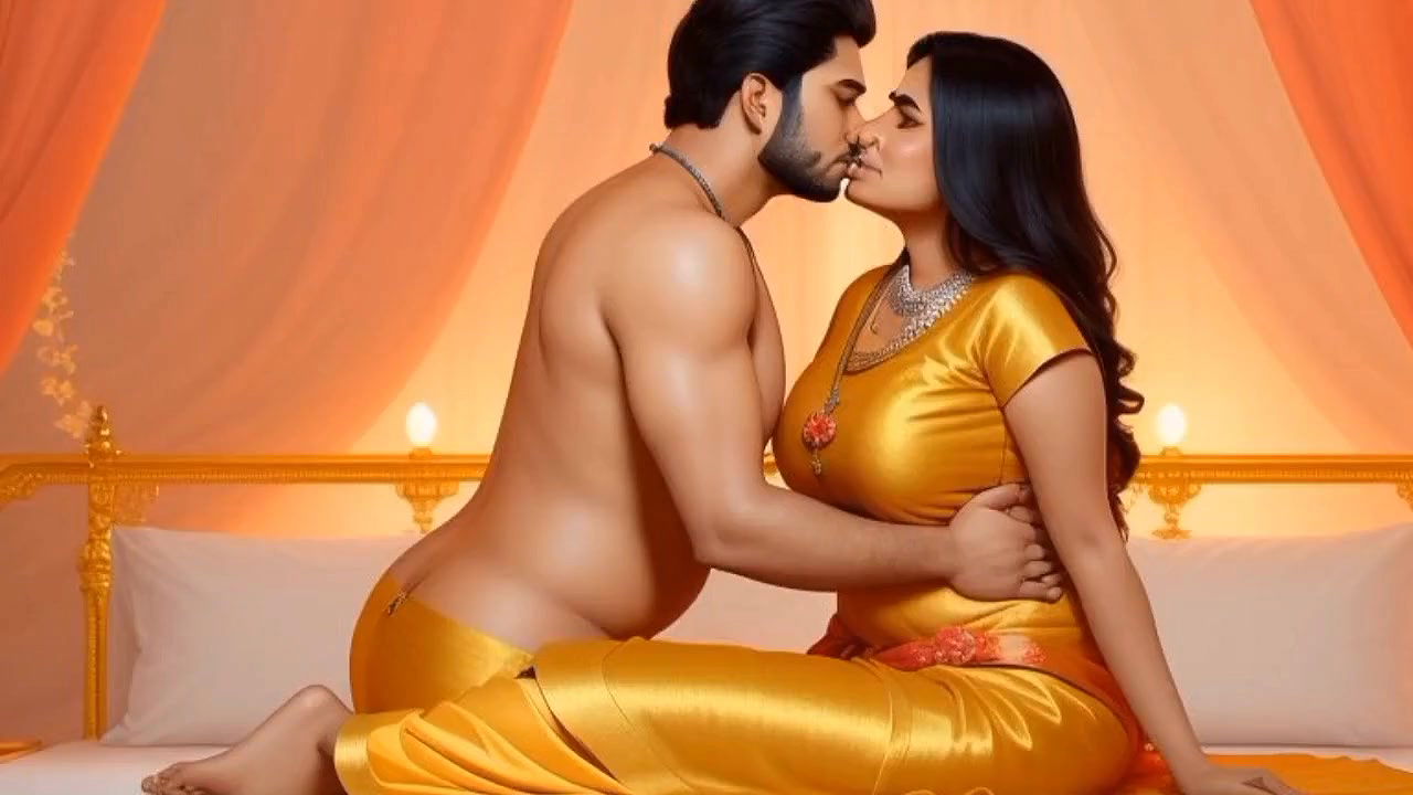 Beautiful Bhabhi Got Doggie Cream pie in Indian Saree