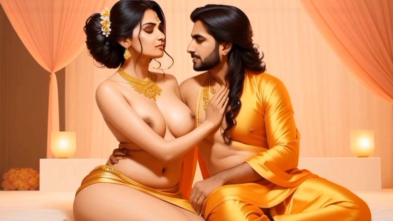 Beautiful Bhabhi Got Doggie Cream pie in Indian Saree