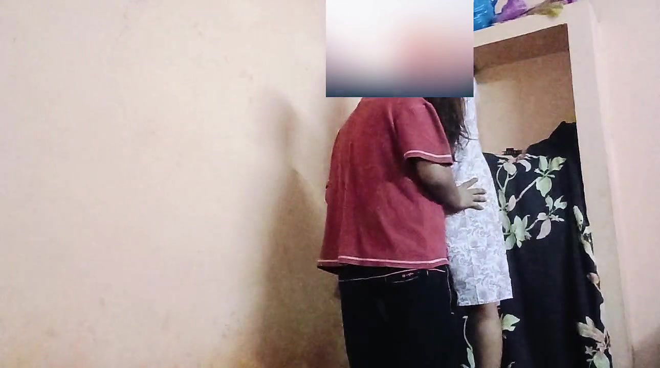 When no body at home sexy house maid want to fuck with me