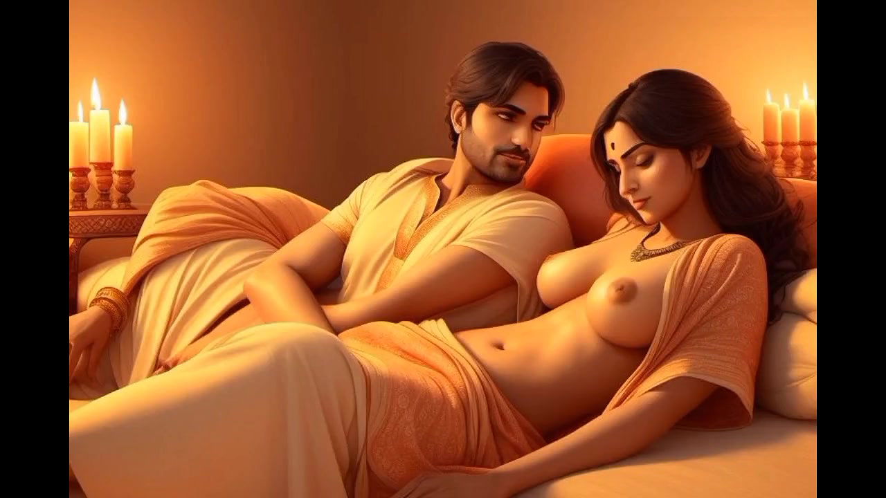 The beautiful wife was working in the kitchen, the husband came from behind and started having sex