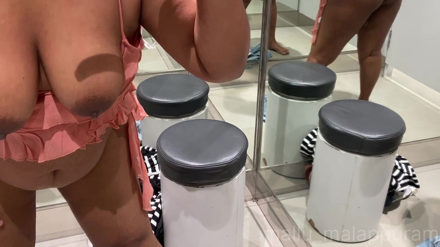 Mallu Wife Trying Sexy Dresses In Trail Room And Fingering From Shopping Mall Trail Room,Malappuram, Kerala