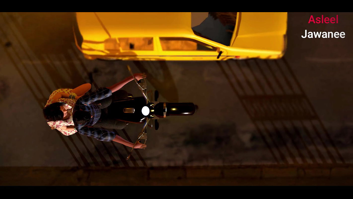 Exited Boyfriend fucked his girlfriend beside the road