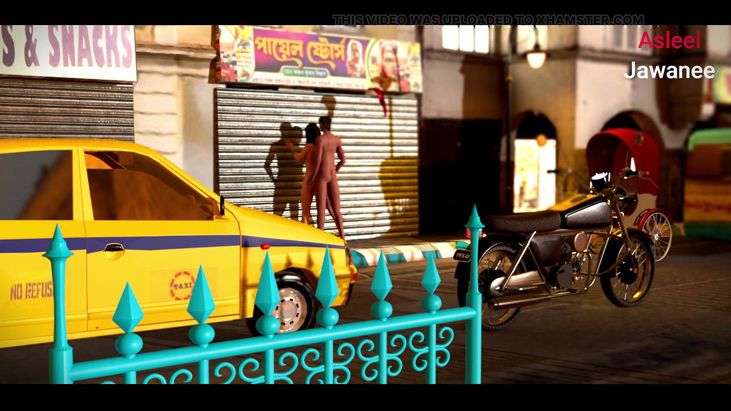 Exited Boyfriend fucked his girlfriend beside the road