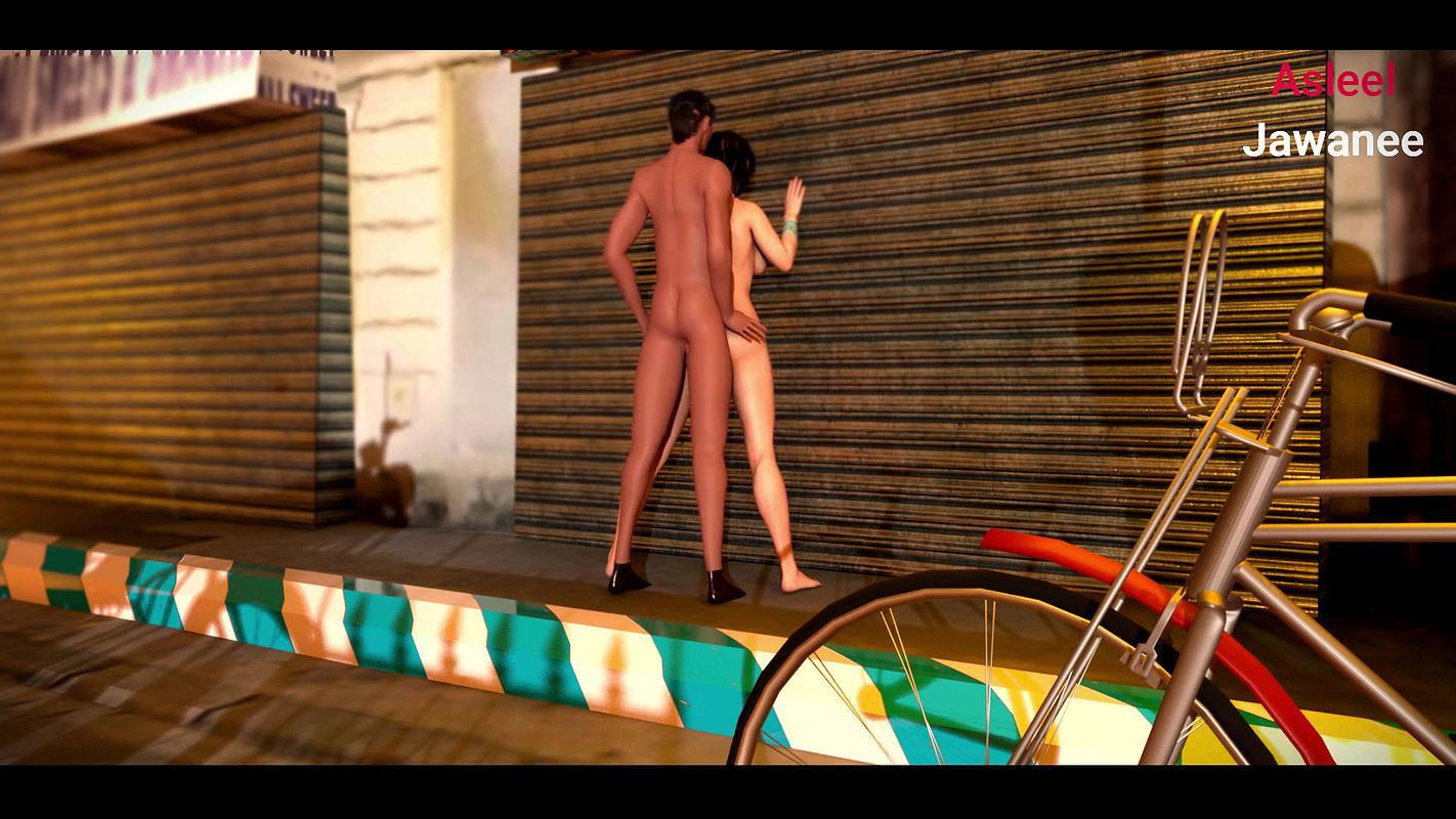 Exited Boyfriend fucked his girlfriend beside the road