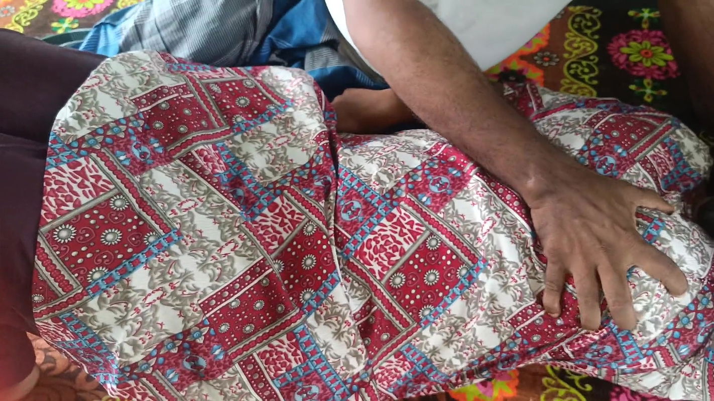 Aunty cute breast hot romance