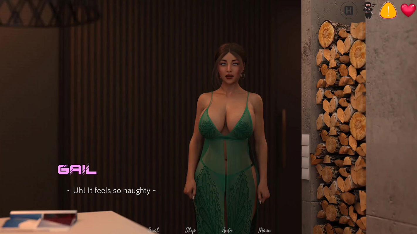 Stepsister having some fun with landlord at night