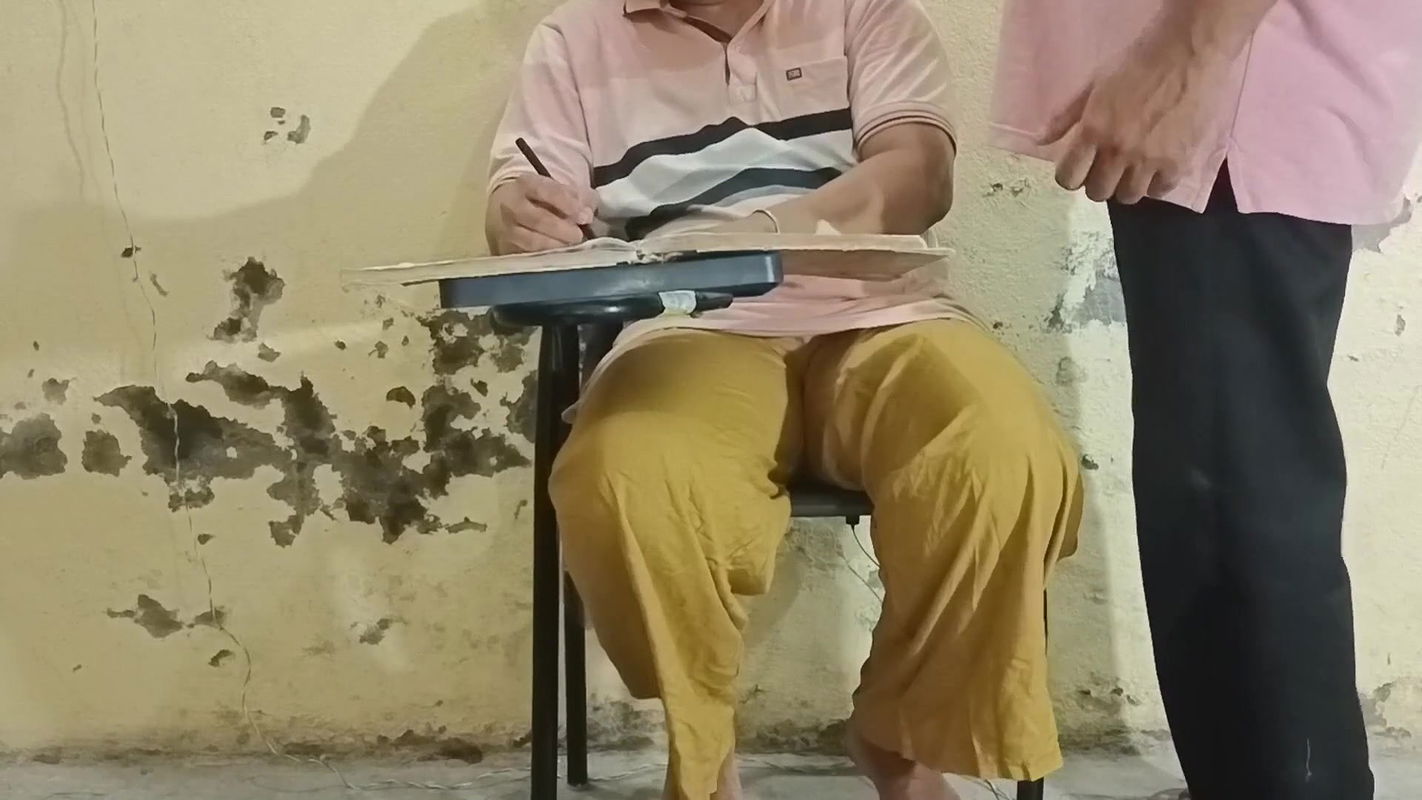 Step sister was once again given a tremendous pat by her younger stepbrother