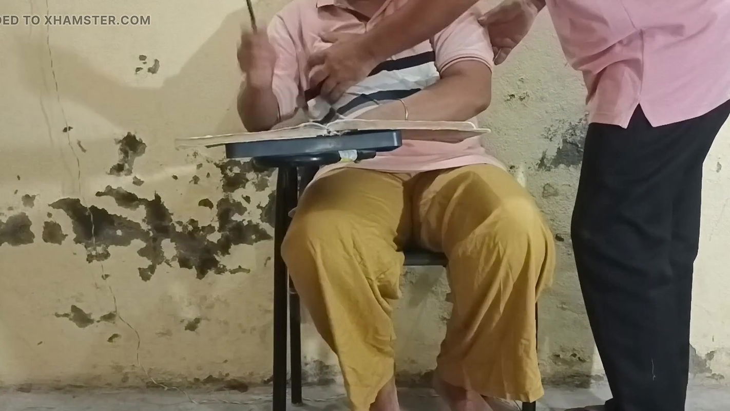 Step sister was once again given a tremendous pat by her younger stepbrother