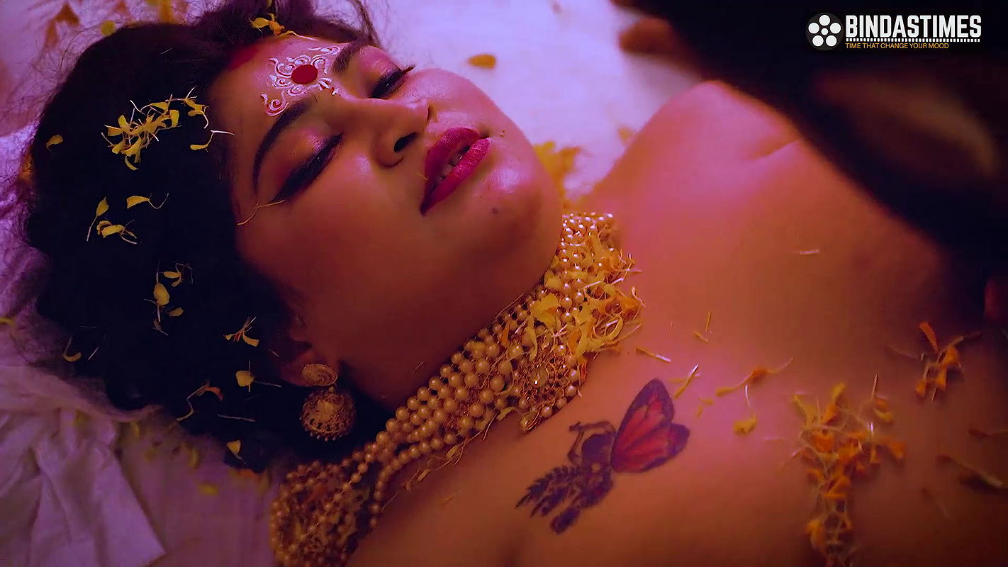 Big Boobs Desi Newly Married Virgin Wife First Night with Her Husband and Creampie Full Movie