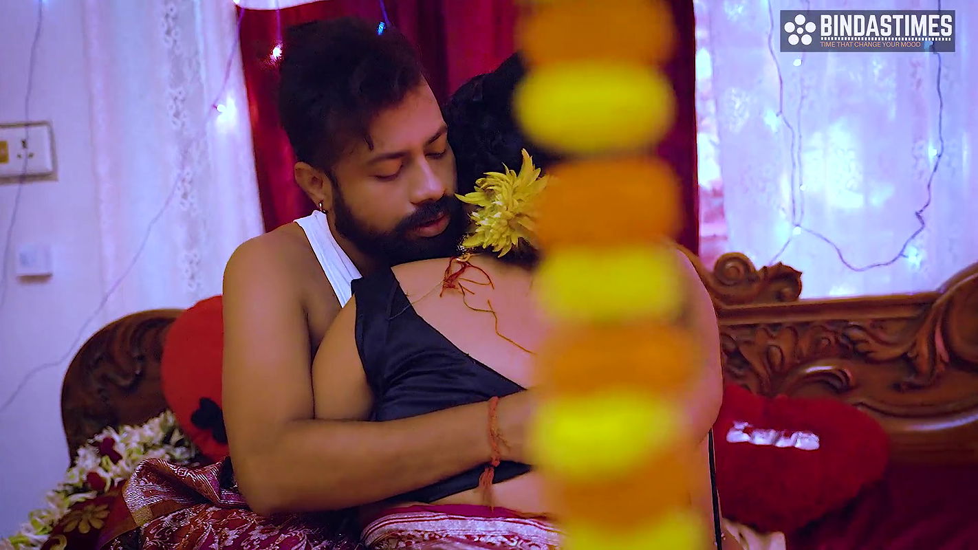 Big Boobs Desi Newly Married Virgin Wife First Night with Her Husband and Creampie Full Movie