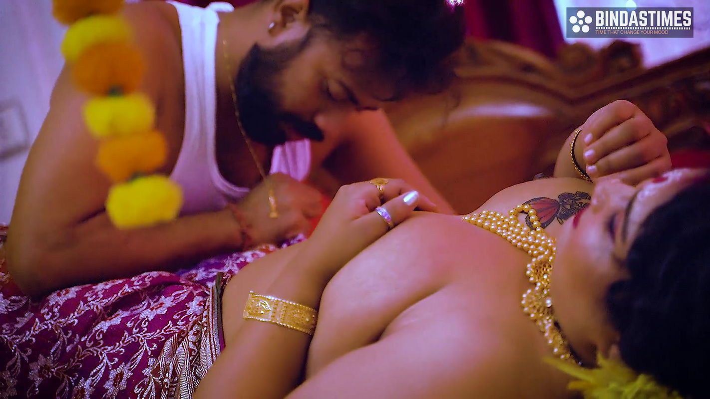 Big Boobs Desi Newly Married Virgin Wife First Night with Her Husband and Creampie Full Movie