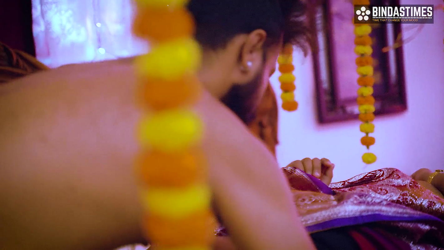 Big Boobs Desi Newly Married Virgin Wife First Night with Her Husband and Creampie Full Movie