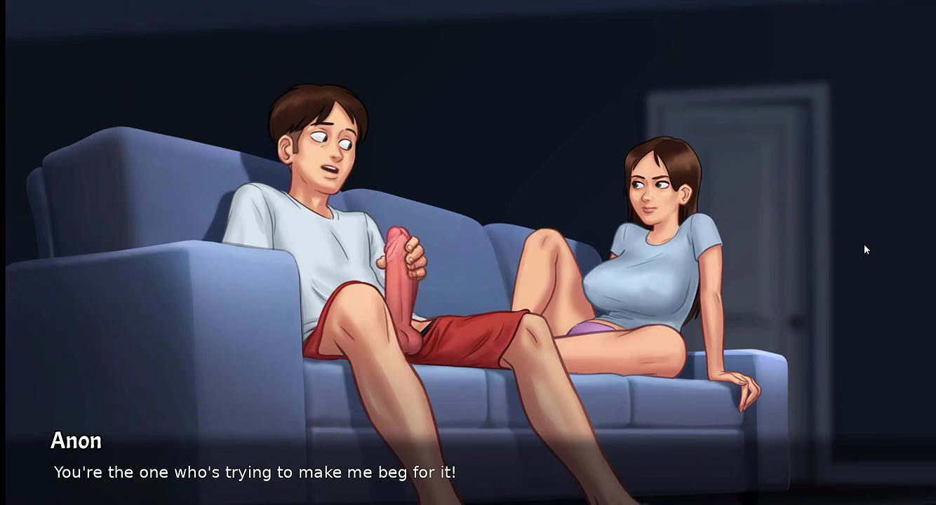 anon and dabby make hit seen in summertime saga part 1