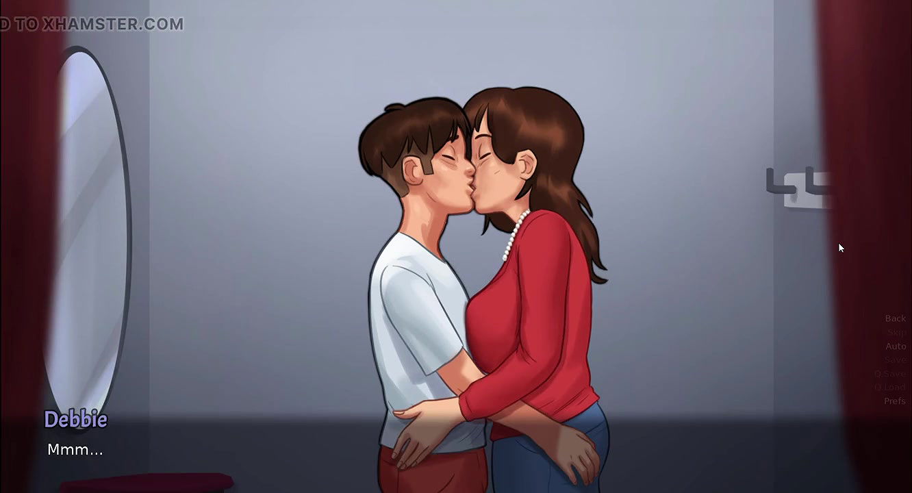 anon and dabby make hit seen in summertime saga part 4