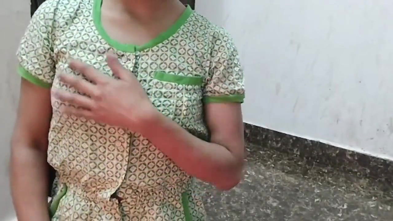 Locked sister-in-law in the house and pelted her