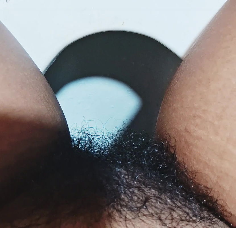 Pussy Fingering by house owner in bathroom to maid then rubbing with water