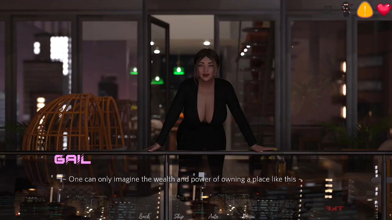 Step sister and neighbor balcony fun