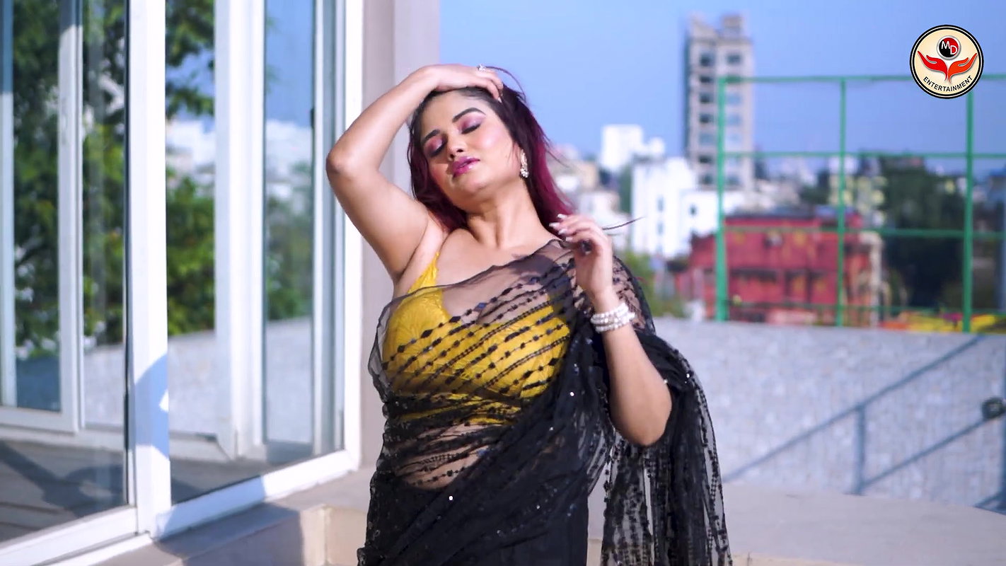 High Fashion Shoot Concept Transparent Saree Beauty Sayani MD Entertainment Fashion Vlog