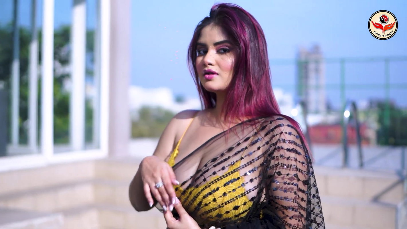 High Fashion Shoot Concept Transparent Saree Beauty Sayani MD Entertainment Fashion Vlog