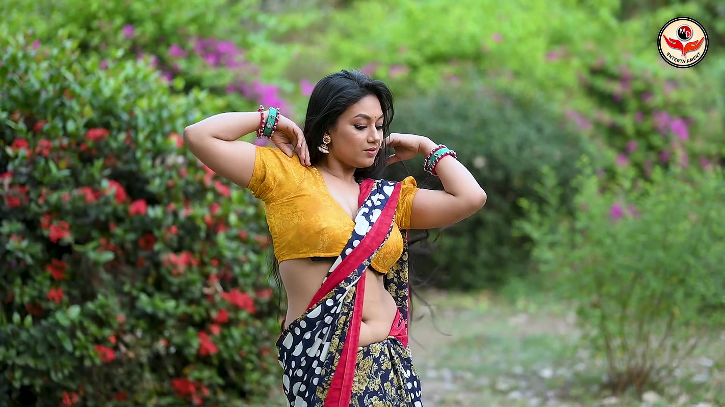 High Fashion Saree Shoot Concept Charming Maya MD Entertainment