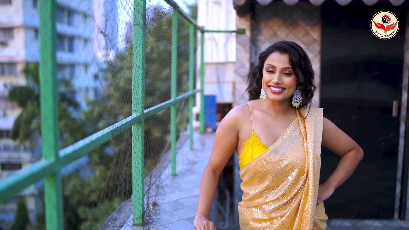 High Fashion Shoot Concept Indian Saree Model Tanaya MD Entertainment Fashion Vlog