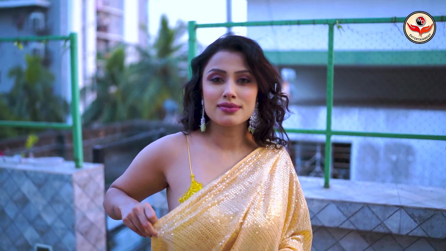 High Fashion Shoot Concept Indian Saree Model Tanaya MD Entertainment Fashion Vlog