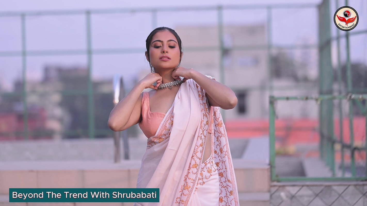 High Fashion Saree Shoot Concept Beyond The Trend With Shrubabati Trailer MD Entertainment