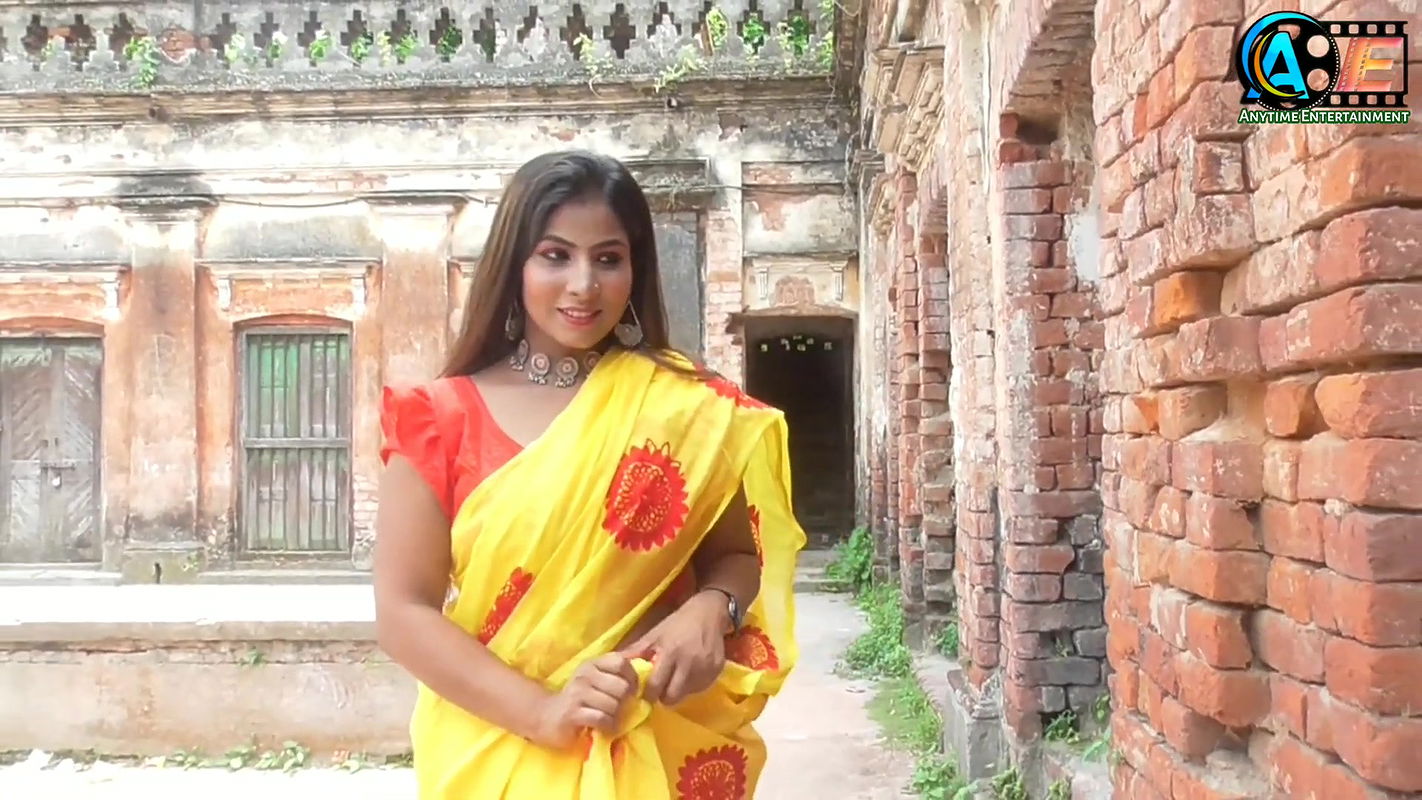 Saree Vlog Shoot  Rishita Yellow Saree  Anytime Entertainment  Saree Fashion  Saree Shoot