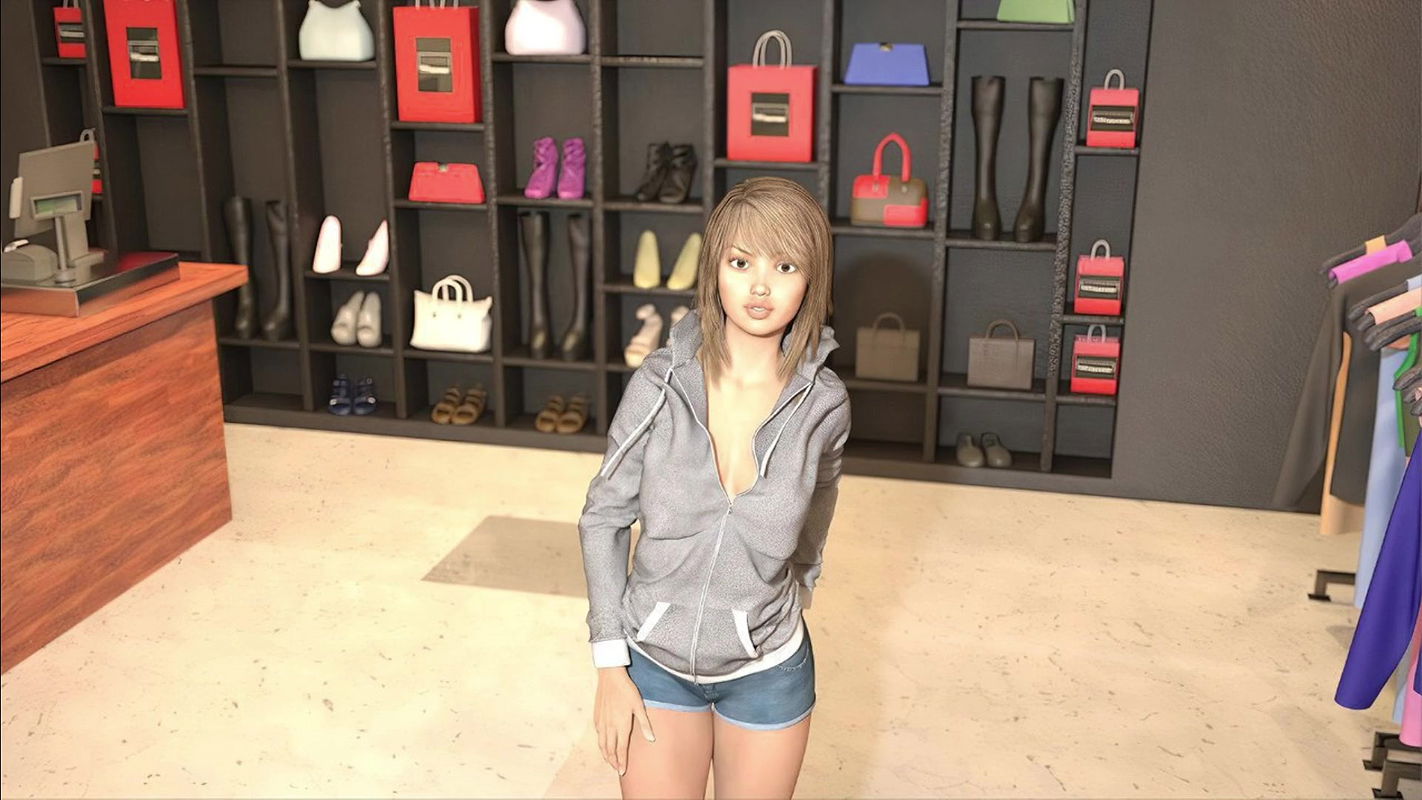 Buying New Outfits for Teen Christine