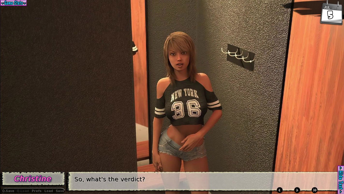 Buying New Outfits for Teen Christine