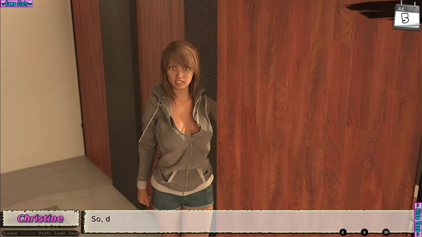 Buying New Outfits for Teen Christine