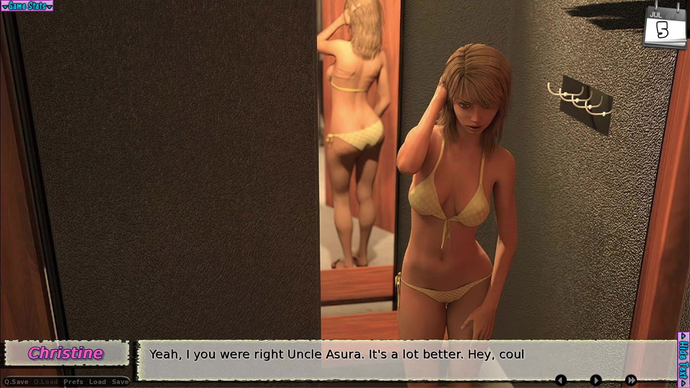 Buying New Outfits for Teen Christine