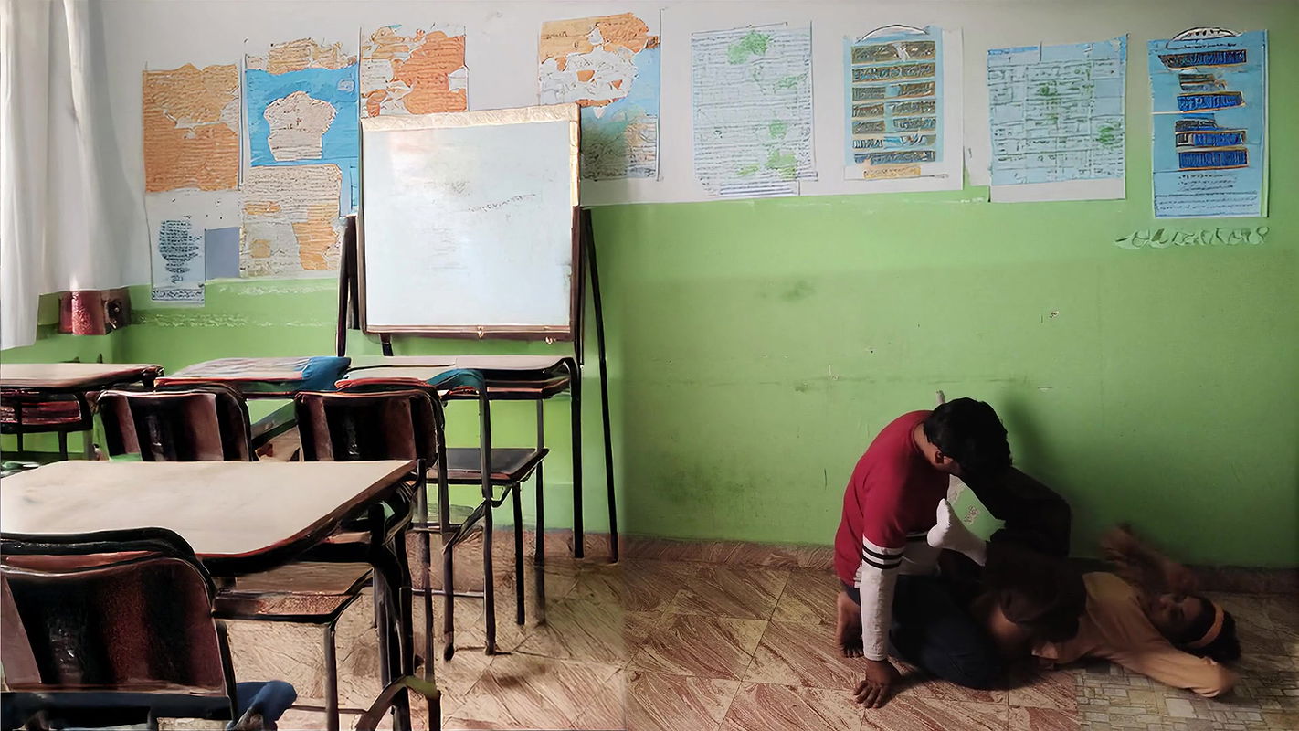 Desi Village College Couples Fucking in Classroom