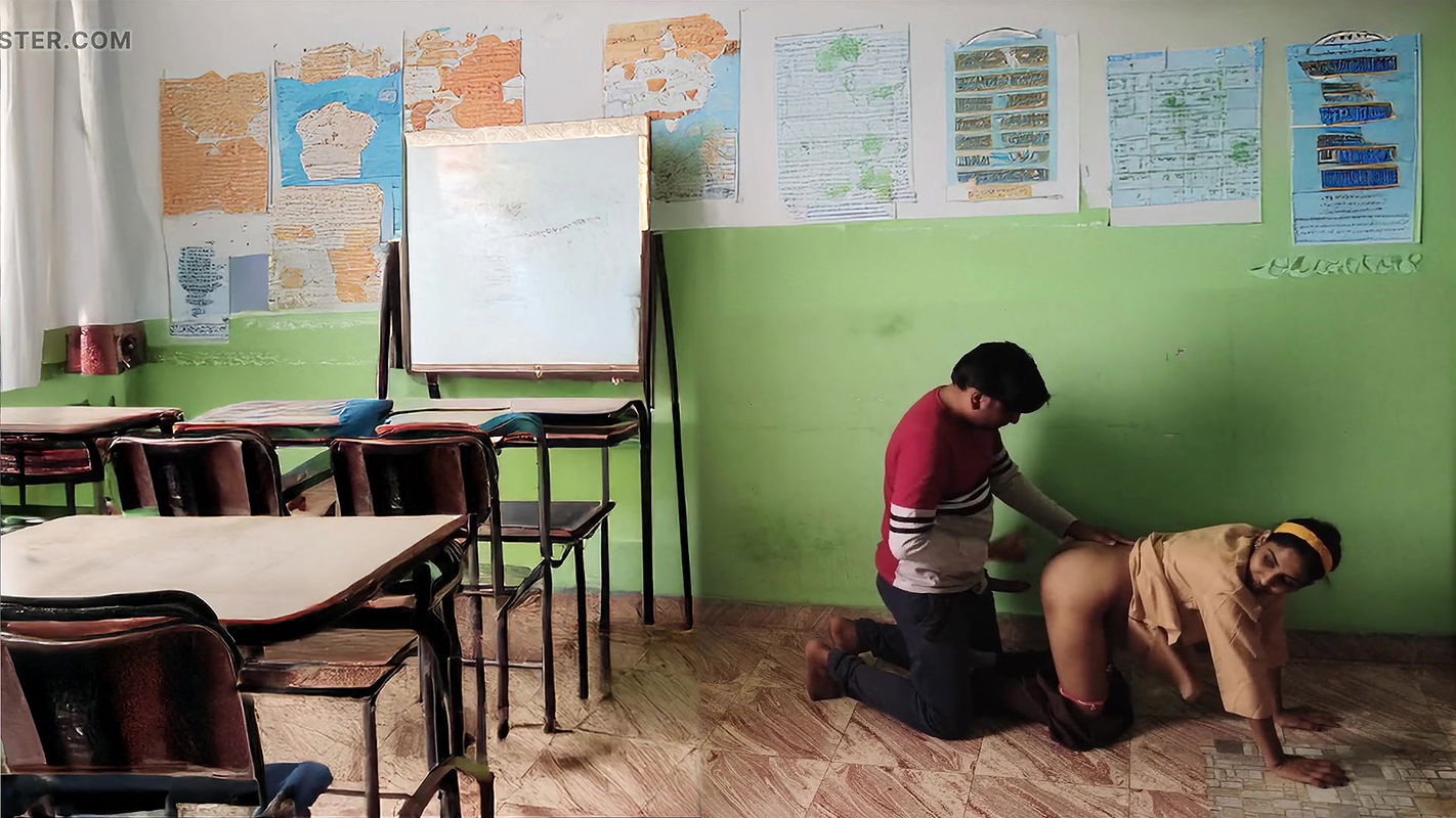 Desi Village College Couples Fucking in Classroom