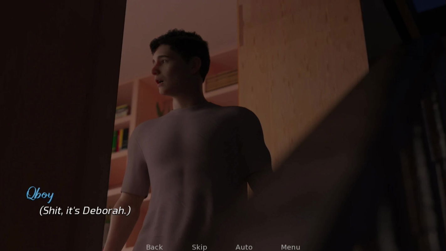 Qboy watch landlady’s secrete fun in basement