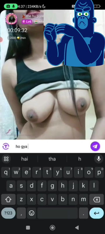 Hot Chamet Me Hu Piyari Pari Masturbating and Show Asshole on Live