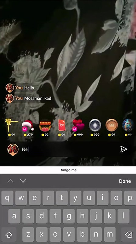 Suriya Prabha Saree Strip and Nude Boob Show on Tango Live