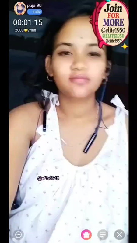 Puja 90 cute girl 121 chamet with full face private