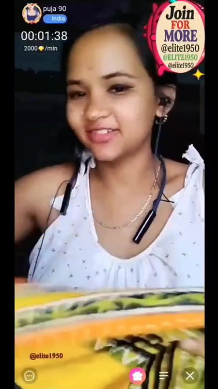 Puja 90 cute girl 121 chamet with full face private