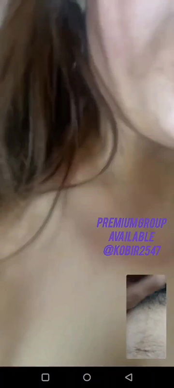 Ruhani sexy babe 121 pvt Videocall with face mask Fingering untill her user cum out