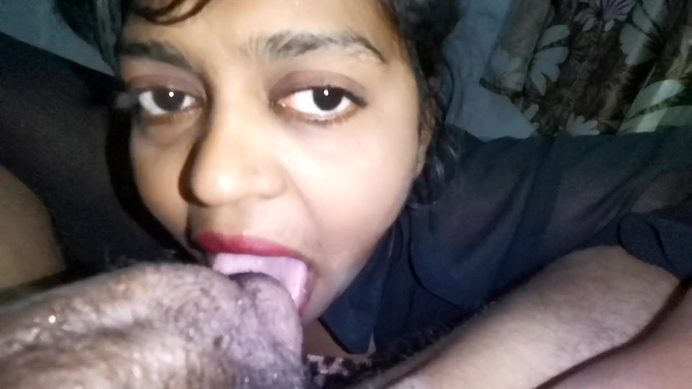 My stepsister come my room and sucking my Dick and cum inside