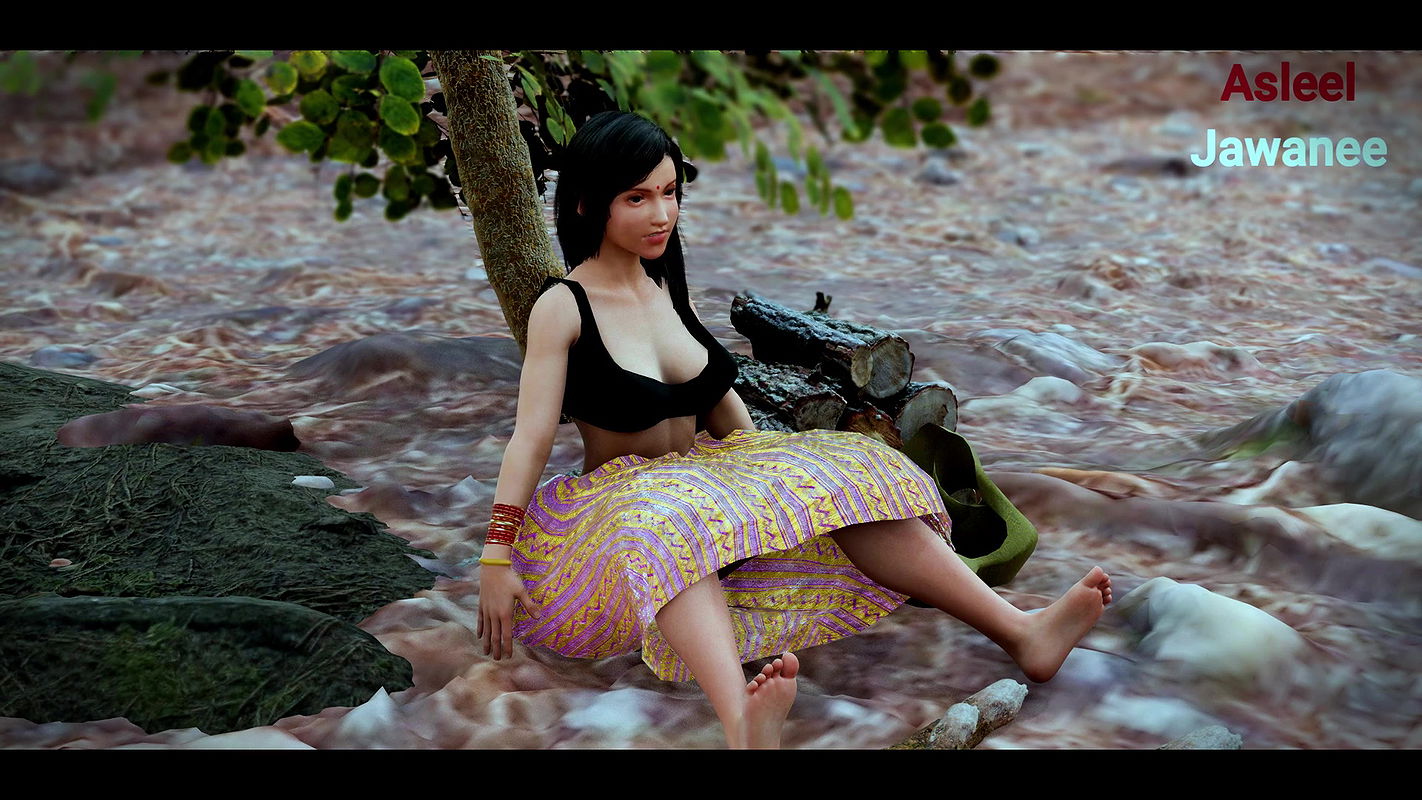 Sex in Jungle of indian (threesome)