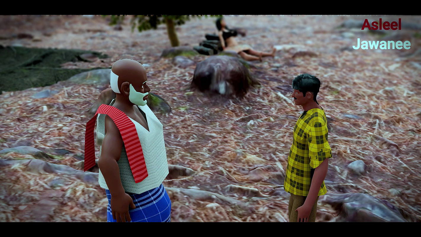 Sex in Jungle of indian (threesome)