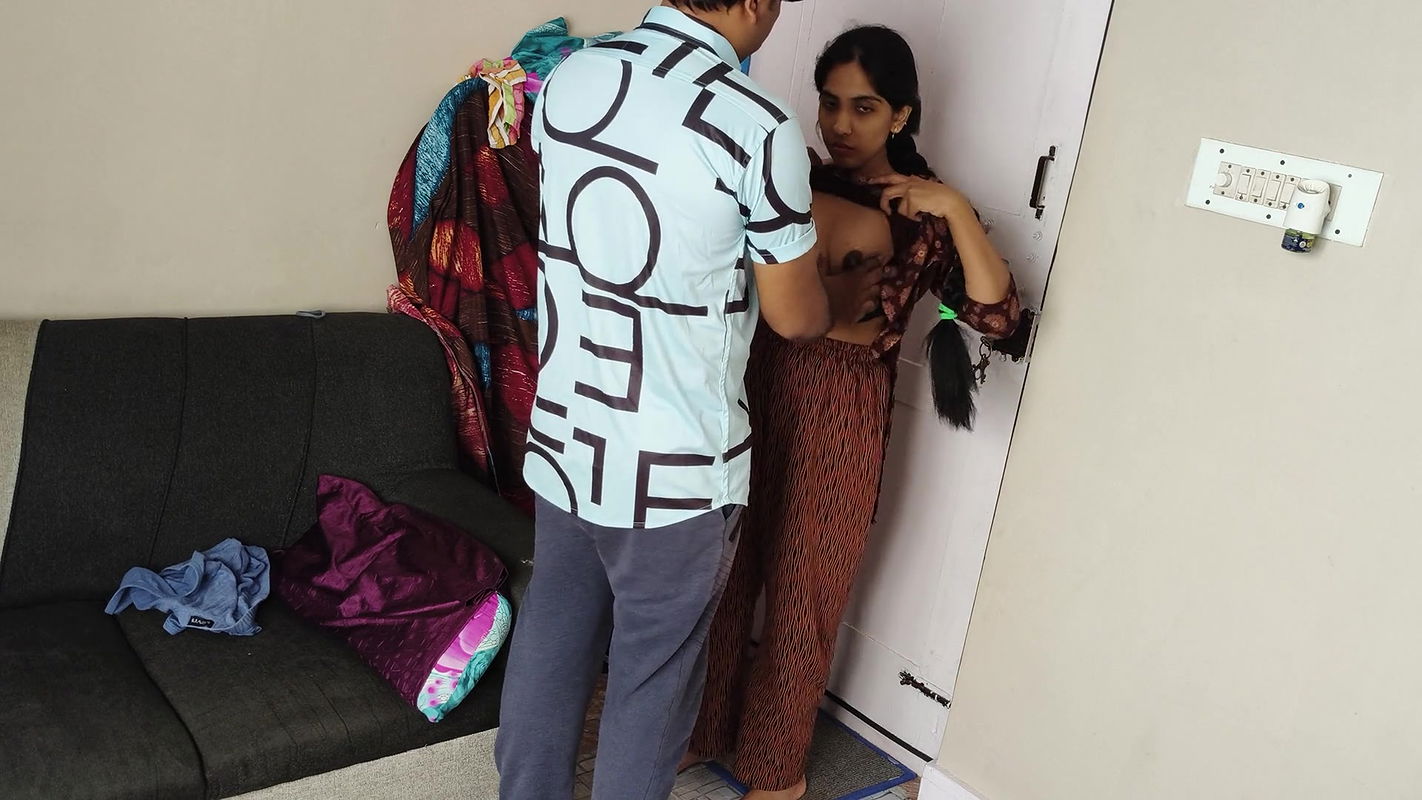 Hot Indian Neighbor Girl Sucking Dick So Good & Fucking her tight Pussy