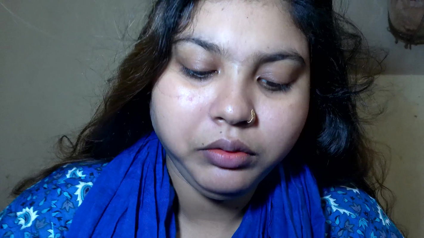 Sister-in-law was having fun with the dewar